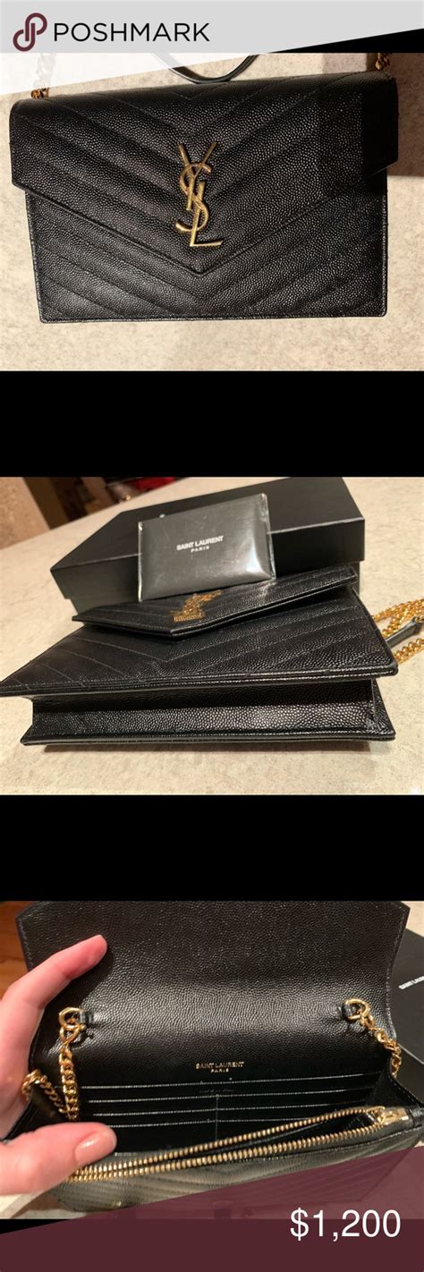 ysl wallet end|ysl wallet used.